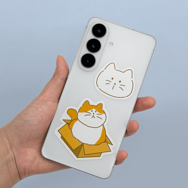 7321 Design / Hideout Cat Die-Cut Stickers 貼紙包
