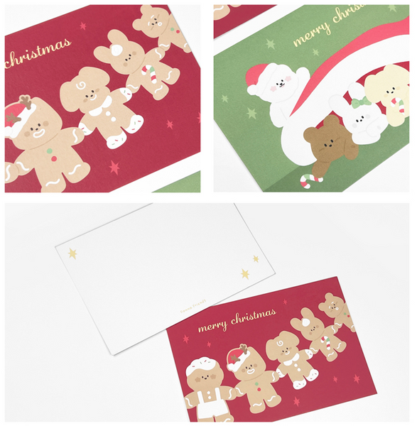 DONNANDECO/ Christmas Card (兩款）