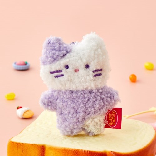 Butter Shop/ Bubbly Milk Cat Keyring （4款）