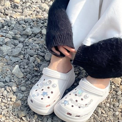 Elle Belle/ Hologram Star Crocs Set