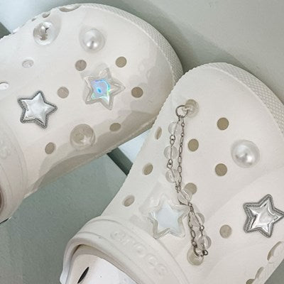 Elle Belle/ Hologram Star Crocs Set