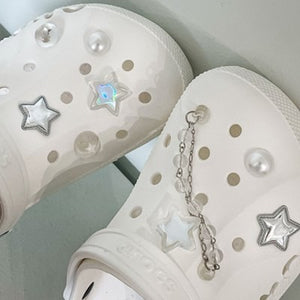 Elle Belle/ Hologram Star Crocs Set