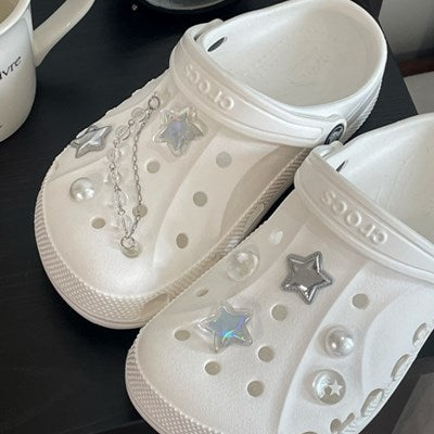 Elle Belle/ Hologram Star Crocs Set