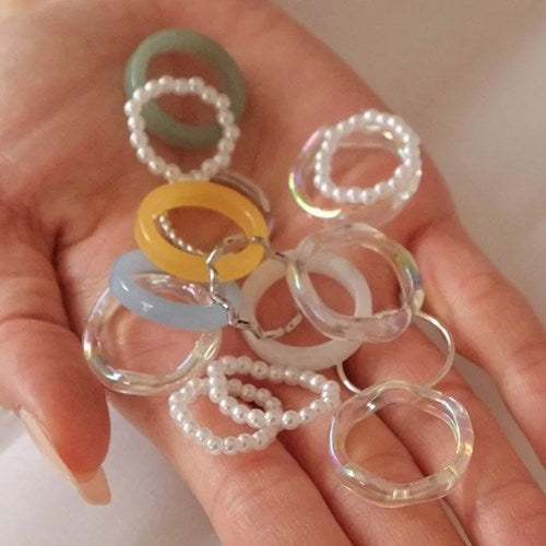 Formica Rings Set of 6 (4色）