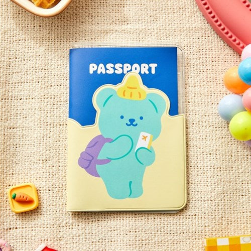 Butter Shop/ Travel Syrup Bear Passport Holder