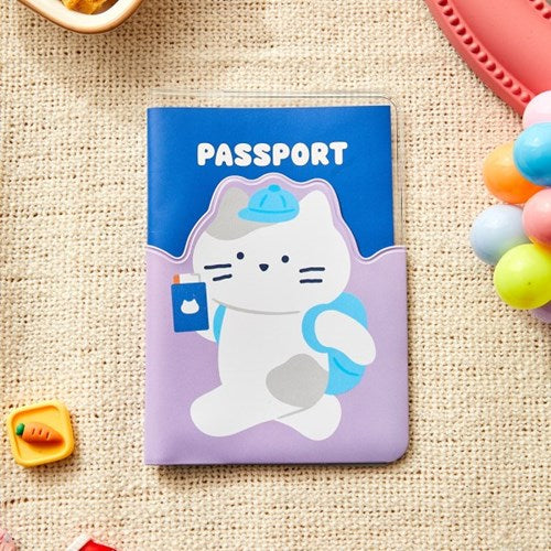 Butter Shop/ Travel Milk Cat Passport Holder