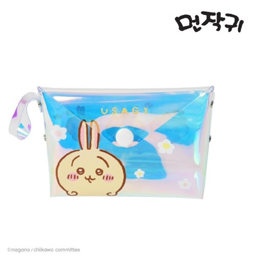 chiikawa/ hologram pouch 閃閃小袋子 / usagi