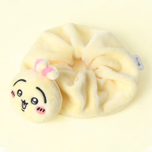 chiikawa/ usagi plush scrunchie 髮圈
