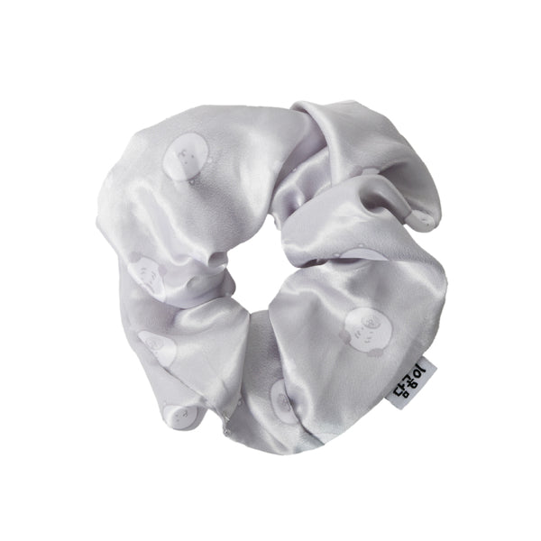 dagome/ 白熊 pattern scrunchie 髮圈 / grey