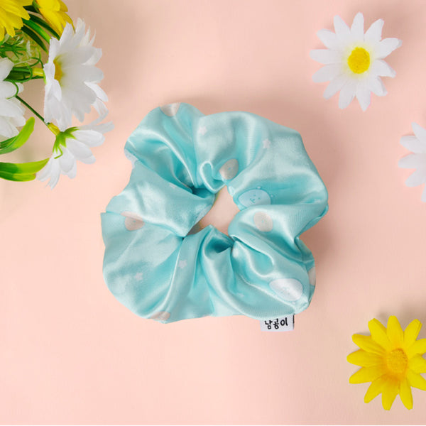 dagome/ 白熊 pattern scrunchie 髮圈 / mint