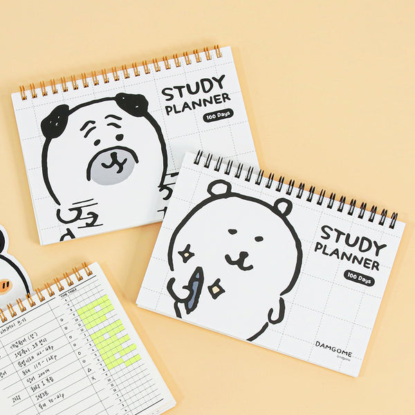 damgome / 白熊 100 Days Study Planner