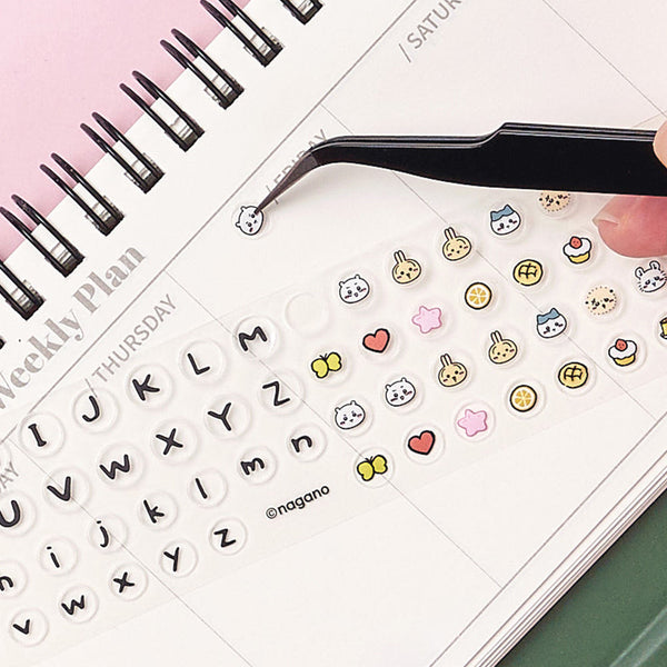 chiikawa / mini alphabet seal