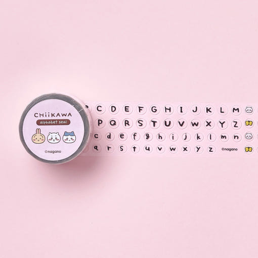 chiikawa / mini alphabet seal