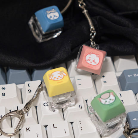 chiikawa/ Keycap Keyring 盲盒