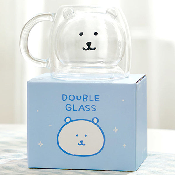 dagome/ 白熊 double glass