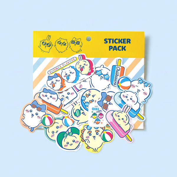 [韓國限定] chiikawa / Summer Sticker Pack 貼紙包