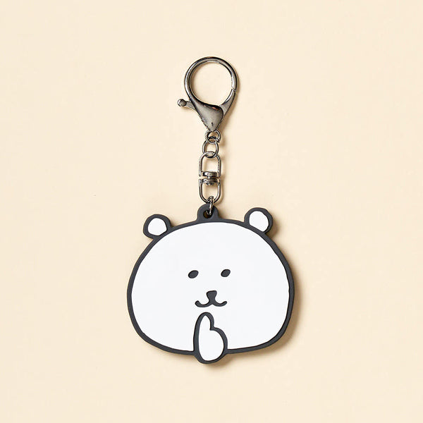 [韓國限定] damgome / 白熊 Face Mirror Keyring / Secret