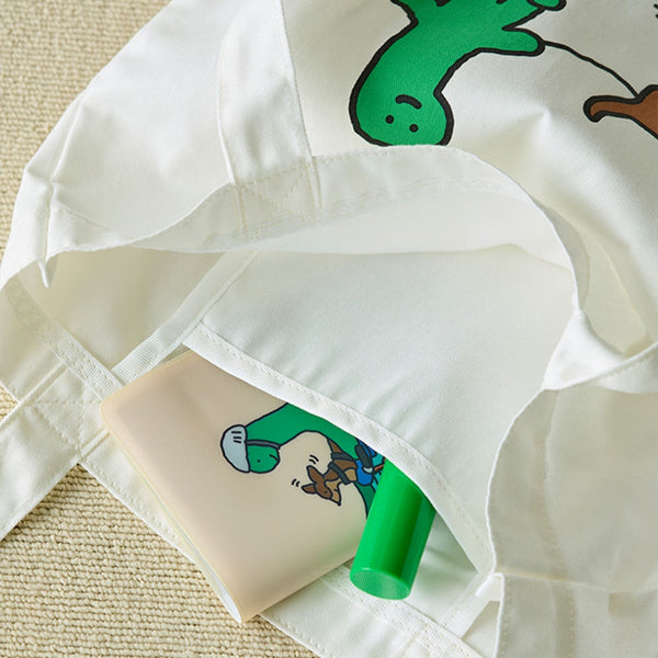 [預購] JOGUMAN / Runaway Tote Bag (white)