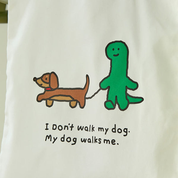 [預購] JOGUMAN / Runaway Tote Bag (white)