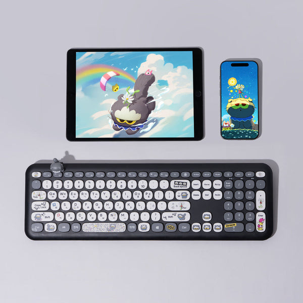 [預購] [韓國限定] ZO&FRIENDS / ZOA Multi-Pairing Keyboard 無線鍵盤.