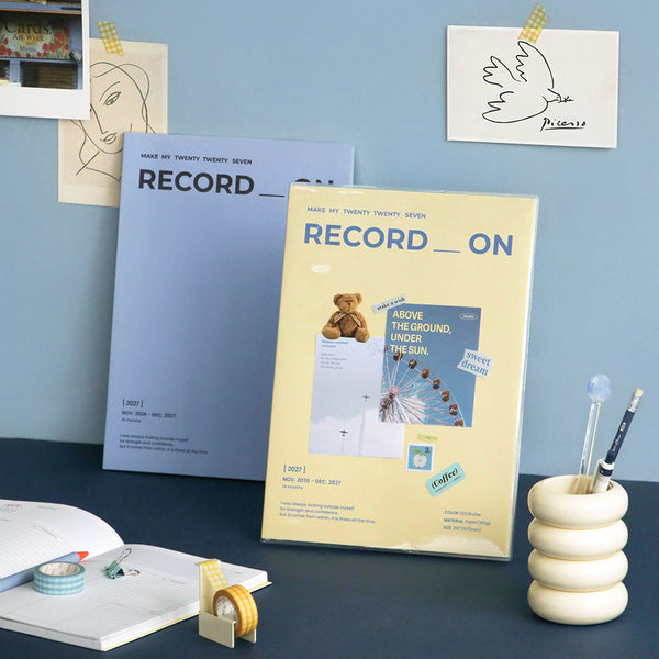 [預購] Iconic / 2027 RECORD ON DIARY Monthly A4 (副本).