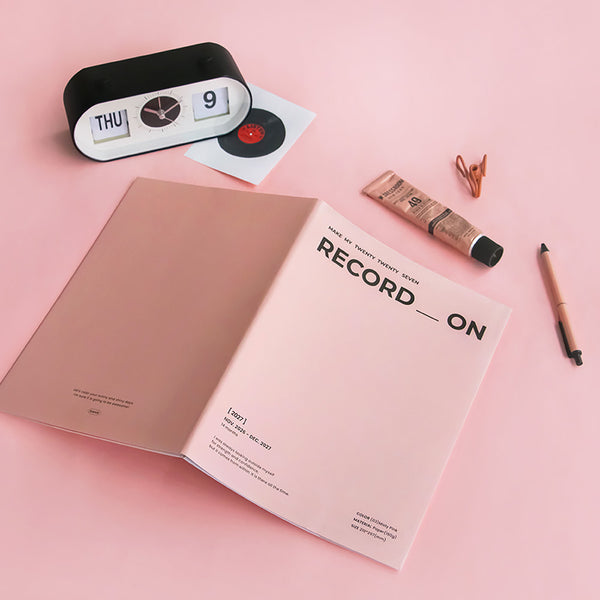 [預購] Iconic / 2027 RECORD ON DIARY Monthly A4 (副本).