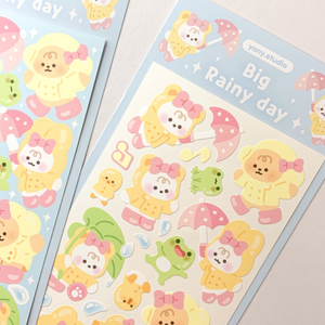 Yany Studio / Big Rainy Day Stickers