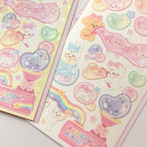 Yany Studio / Rainbow Bubble Stickers