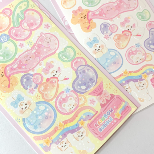 Yany Studio / Rainbow Bubble Stickers