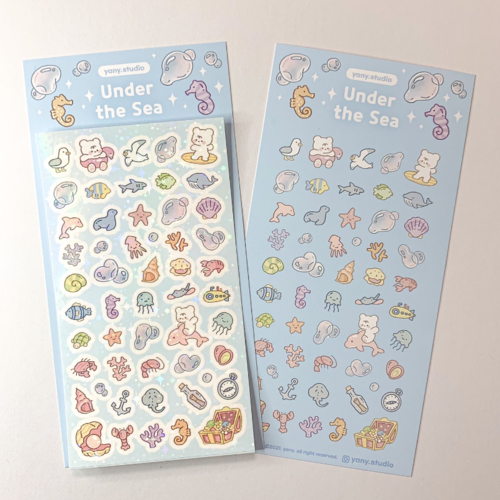 Yany Studio / Under the Sea stickers