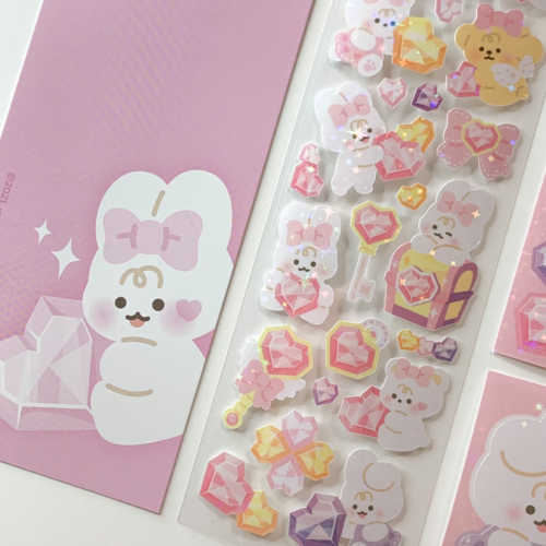 Yany Studio / Heart Jewelry Stickers 貼紙