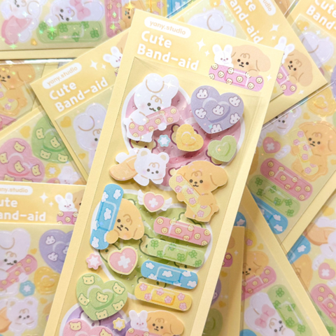 Yany Studio/ Cute Band-aid stickers