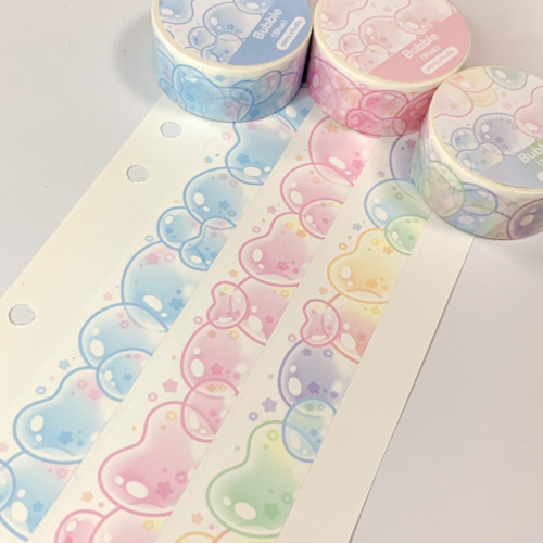 yany studio / Bubble Masking Tape 紙膠帶（3款）