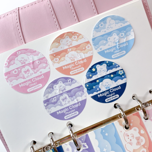 yany studio / Magic Cloud Masking Tape 紙膠帶（5款）