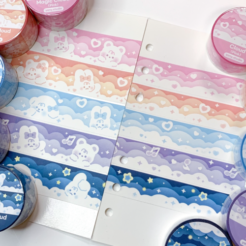 yany studio / Magic Cloud Masking Tape 紙膠帶（5款）