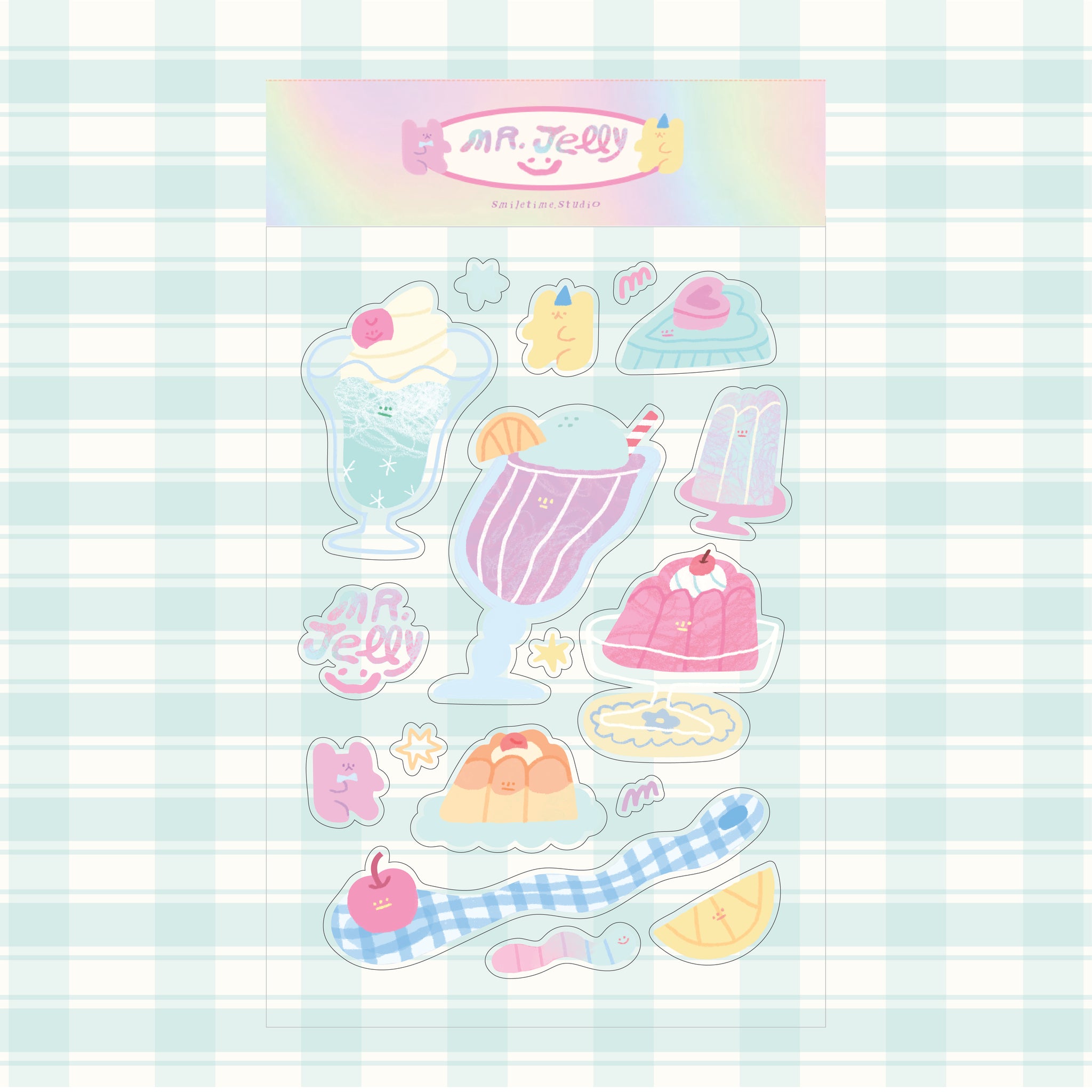 Smiletime/ Stickers Mr. Jelly A6