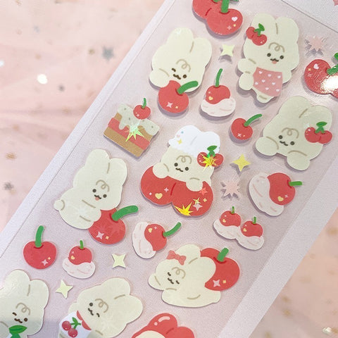 yany studio / Cherry Paste stickers 貼紙.