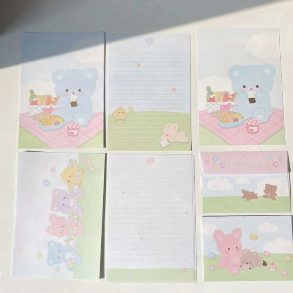 Rayeon Fancy / Picnic Letter Set 信紙套裝