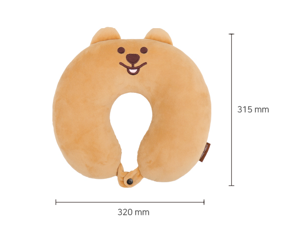 Young Forest/ Happy Quokka Sleep Neck Cushion