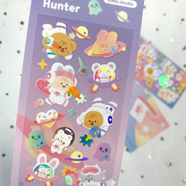 yany studio / Space Hunter stickers 貼紙.