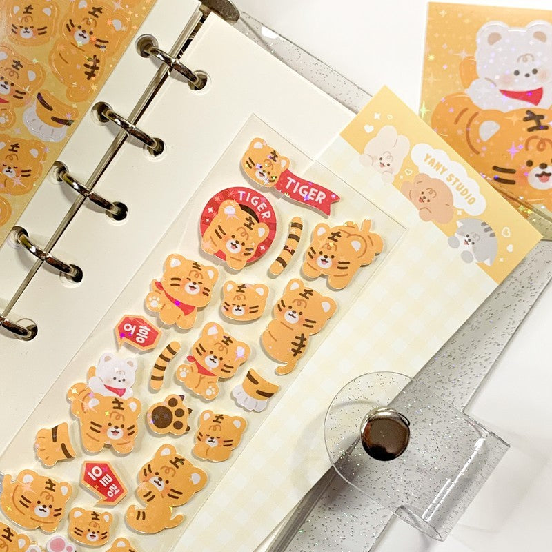 yany studio / Baby Tiger stickers 貼紙.