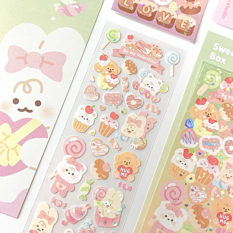 yany studio / Sweet Box stickers  貼紙.