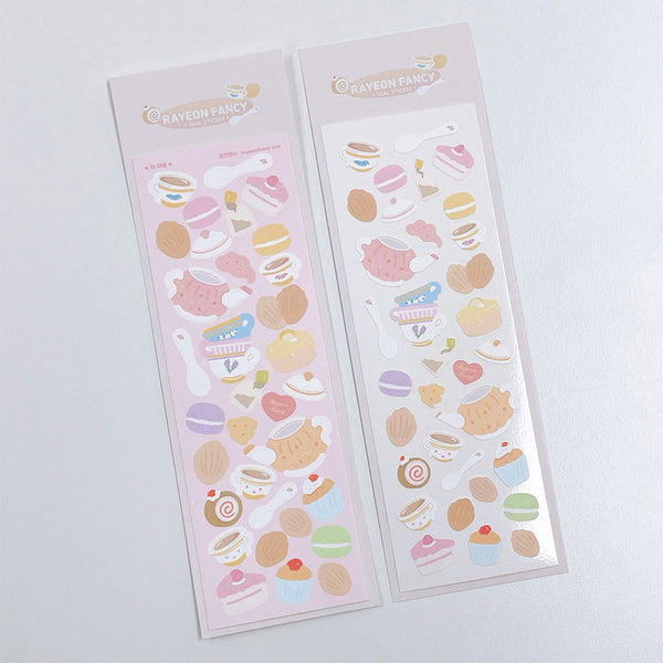 Rayeon Fancy / Tea time stickers - Matte 貼紙