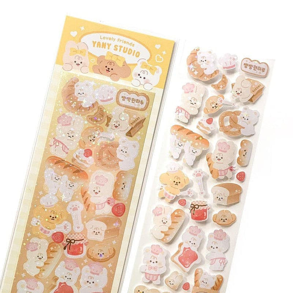 yany studio / Bakery stickers 貼紙