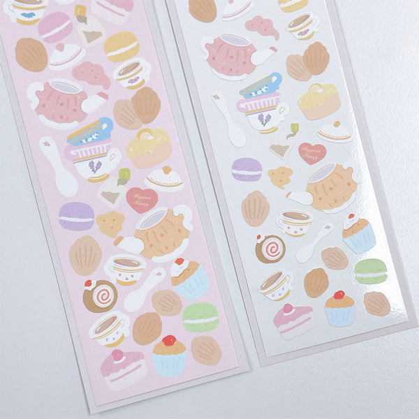 Rayeon Fancy / Tea time stickers - Matte 貼紙