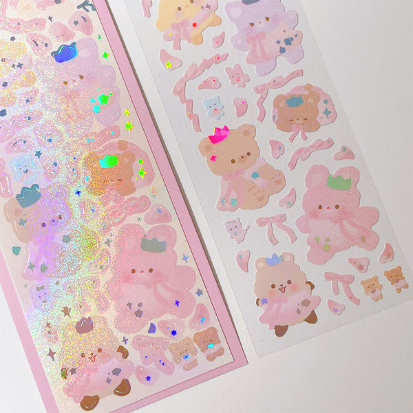 Rayeon Fancy / Princess of Flowers stickers -  Hologram Aurora 貼紙