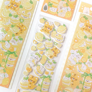 yany studio / Yellow Macaron stickers 貼紙.