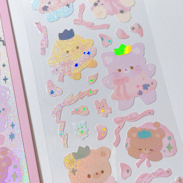 Rayeon Fancy / Princess of Flowers stickers -  Hologram Aurora 貼紙