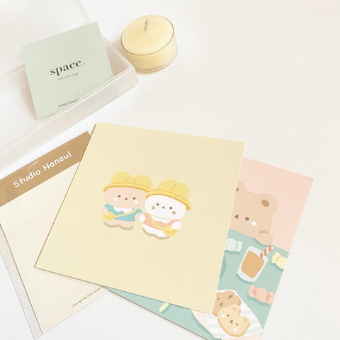 Studio Haneul / Postcard Pam&Tart Kids 明信片