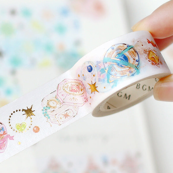 BGM / Washi Tape Ink Jewelry Box 20mm和紙膠帶